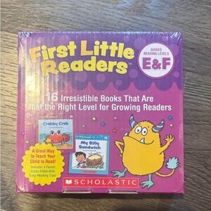 Scholastic First Little Readers Set - Purple and Yellow